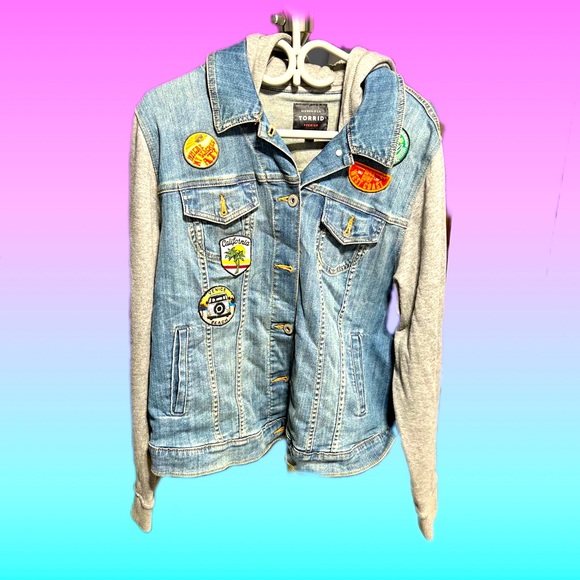Torrid Patched Jacket 3XL - Picture 1 of 1